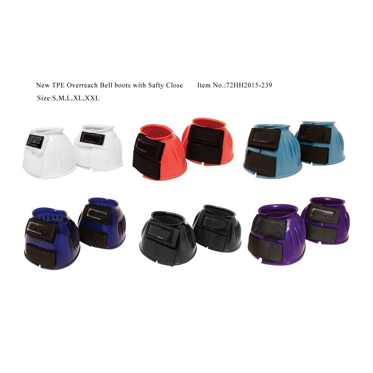 NEW TPE Overreach bell boots