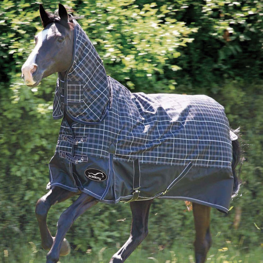 600D Ripstop Rain Sheet Check combo neck